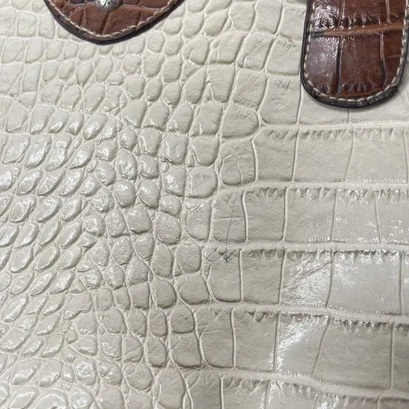 Vintage Western Purse Cream and Brown - Picture 4 of 11